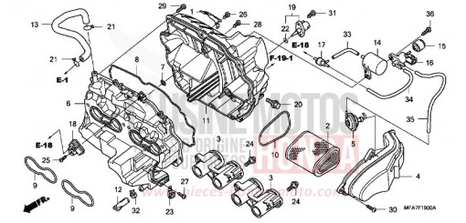 FILTRE A AIR CBF1000A6 de 2006